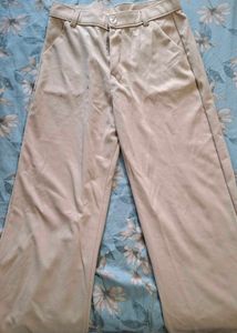 Beige Formal Pants | Essential trouser