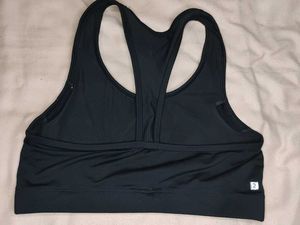 Comfortable Black Sports Bra Non Padded