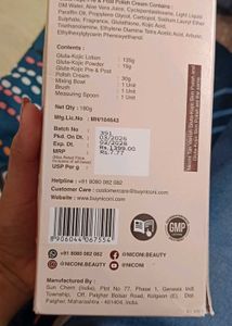 NICONI tan removal cream