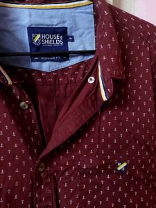 House and Shields Men's Printed Casual Shirt XL 44