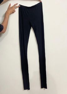 Melange Black Leggings