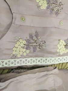 floral co-ord set in levender colour