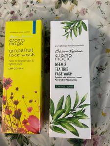 Aroma Face Washes Tea And Grapefruit