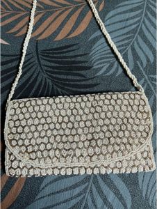 Vintage Beaded Evening Clutch
