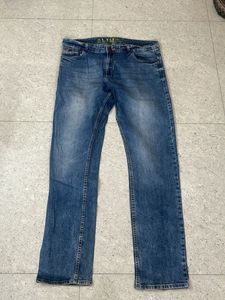 Men's Slim Fit Blue Denim Jeans