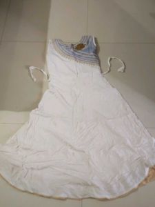 White Ethnic Gown