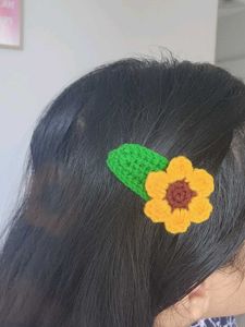 Cute Crochet Hair Clips