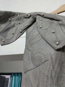 Elegant Grey Dress