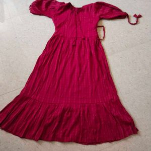 Beautiful Magenta Maxi Dress