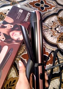 AGARO 3-in-1 Hair Styler straight crimp curl