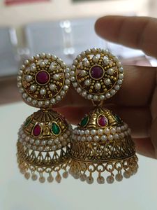 Woman Earing