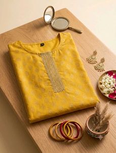 Elegant Yellow Kurta