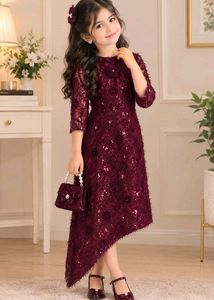 Sparkling Girls' Party Dress