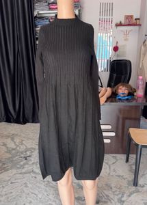 Black Knit Dress