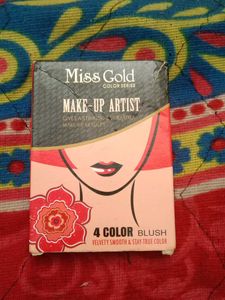 Miss Gold 4 Color Blush - Makeup Artist Series