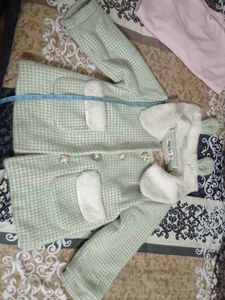 Cute Girl's Checkered Jacket