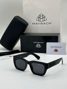 Maybach White Translucent Sunglasses