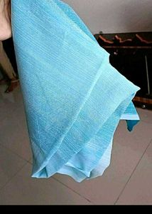 Bohemian Scarf with Leaf Print