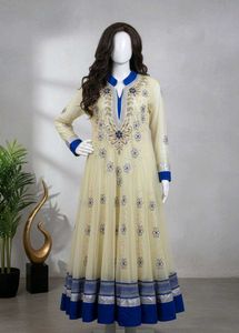 Elegant Embroidered Anarkali Dress