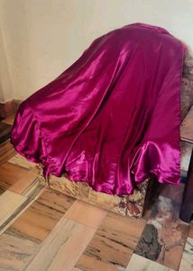 beautiful bargandi color skirt for girls