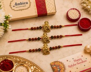 Beautiful Raksha Bandhan Rakhi Set