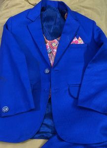 Boy's Blue Suit Set
