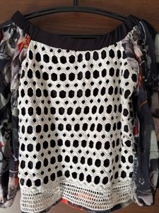 Chic Floral Sleeve Top