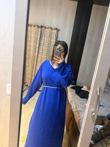 Vibrant Blue Ethnic dress🌻