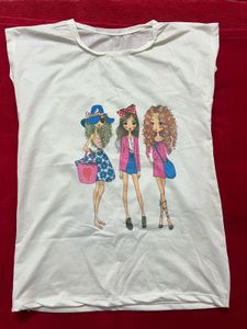 Cute Graphic Print T-Shirt