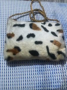 Cute Bunny Leopard Print Mini Bag