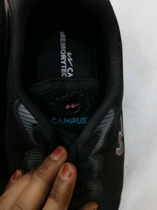 Campus Black Sneakers