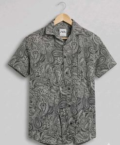 Zara Men's Paisley Print Shirt