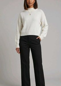 Cozy Cream Knit Sweater