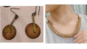 @rehomingwithlove Combo Of Earring And Necklace