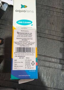 Aqualens Lens Cleaner Solution Buy 1 get one free
