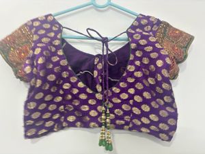 Elegant Olive Green Silk Saree