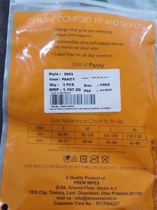 Amour Secret Branded Free Size Women Briefs