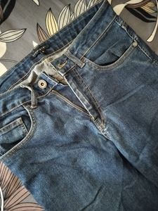 Classic Blue Denim Flare Jeans