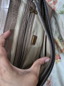 Original Guess Croc Embossed Crossbody Bag