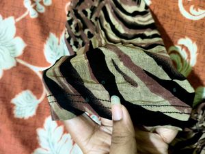 Animal Print Long Sleeve Top