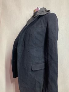 Hooded Blazer Jacket
