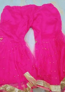 baby girl party wear sharara with duppata