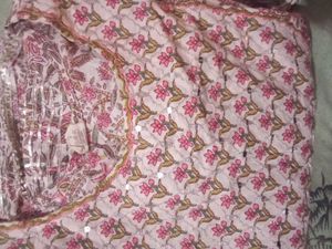 Designer Cotton Kurta Set