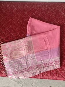 Pink Paisley Stole
