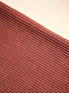 Ribbed Henley Long Sleeve Top