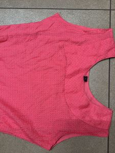 Chic Pink vintage Sleeveless Dress with Belt