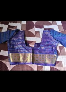 Elegant Blue Silk Saree