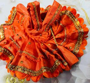 Laddu Gopal Fancy Dress Fabric Silk