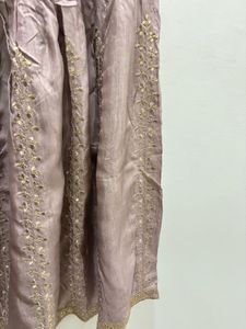 Golden Work Detailing Sharara Set