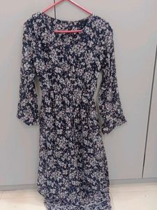 Floral Print Midi Dress